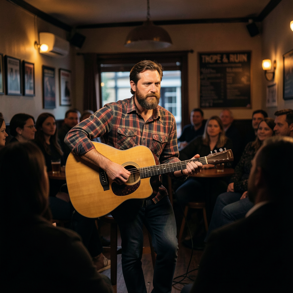 Glasgow folk artist Michael McGovern brings sold-out tour to Brighton's Hope & Ruin